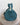 sac de rangement pour femme en velours côtelé bleu