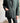 blazer vert coton épais pour femme coupe loose 