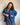 veste en jean coupe loose grande taille jusqu'au 52