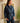 Veste en jean japonisante Johanna Paris doublée avec ceinture et poches – MC by Chloé