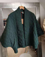 veste kimono vert Johanna Paris