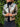 veste métallisée mordoré détail fleur blanche, marque Hippocampe